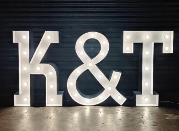 Hire Us For Wedding Love Letters Lights | Mr & Mrs. Light Up Sign ...